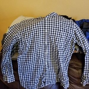 Gingham check shirt
